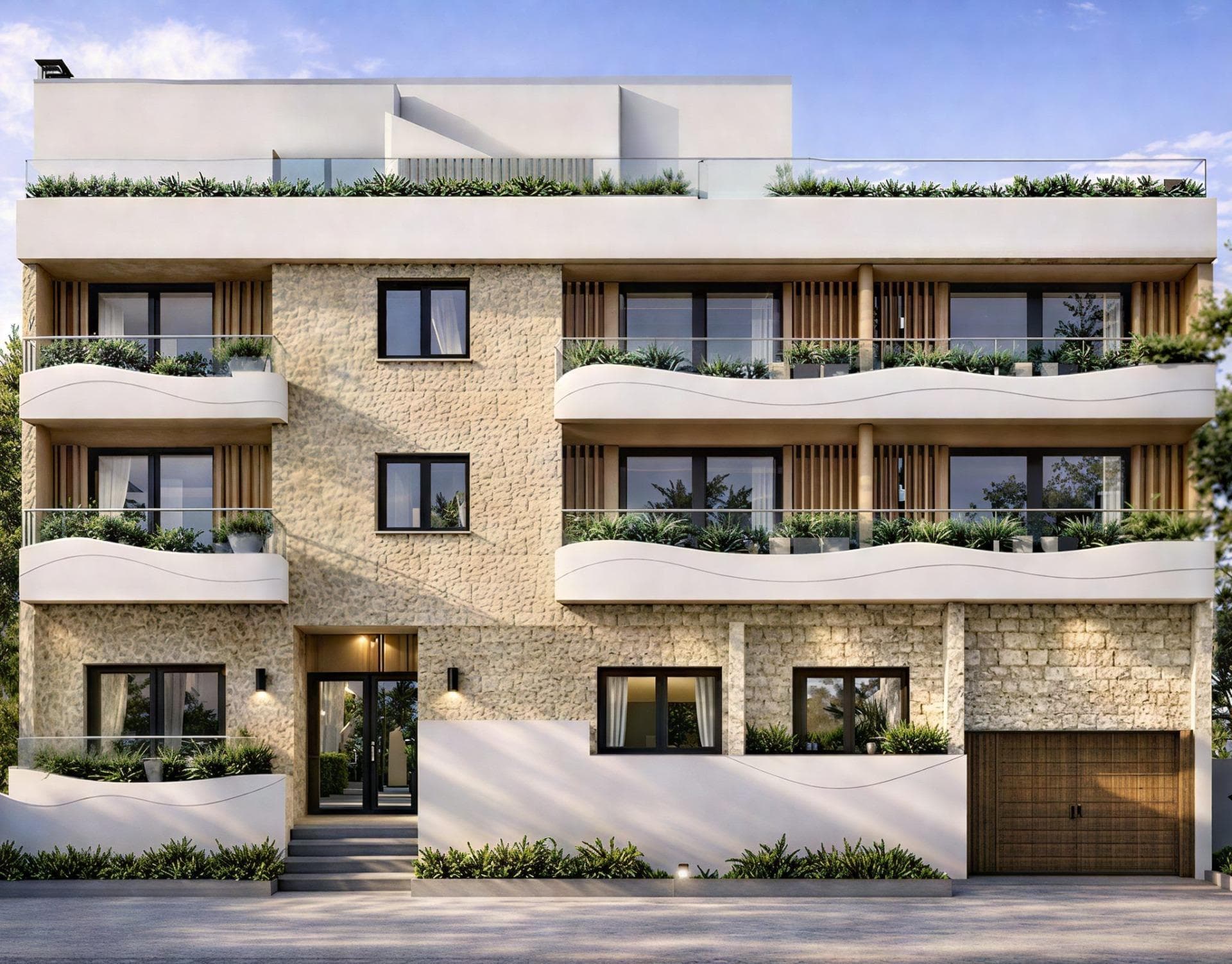 New Build Apartments for Sale 200 m from the Beach in Lo Pagan