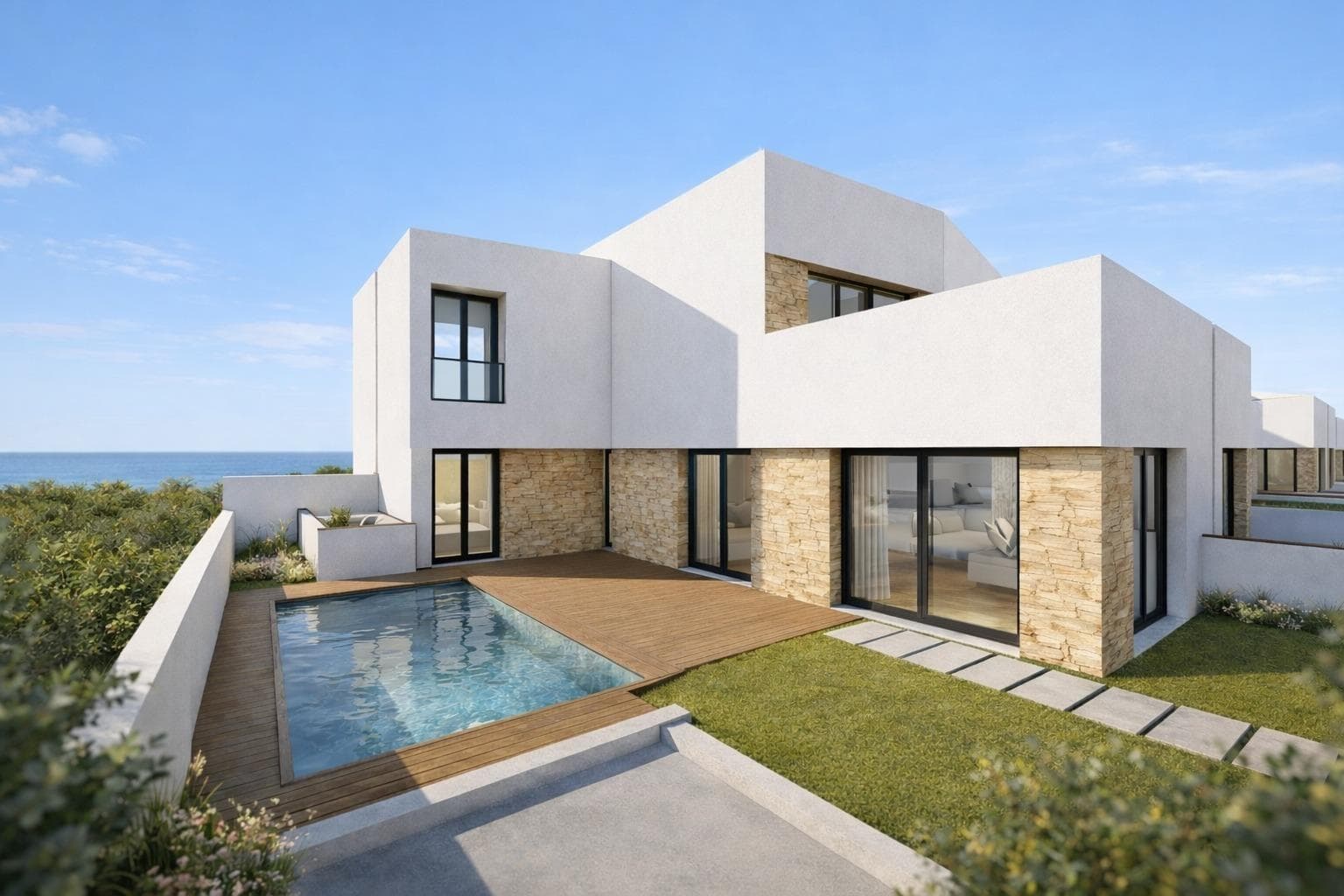 Modern New Build Quad Villas in Bigastro, Alicante