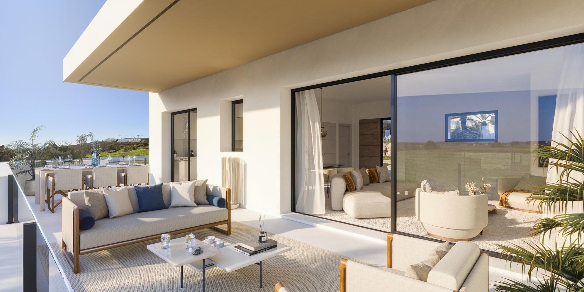 New Build Townhouses and Semi Detached Homes in Estepona Golf Costa del Sol