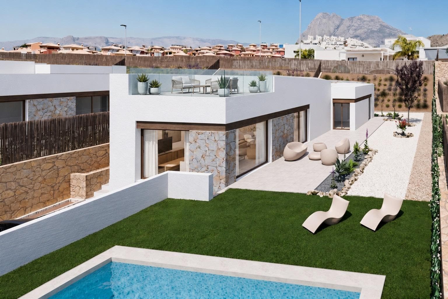Exclusive Contemporary Villas with Panoramic Views in Balcon de Finestrat, Costa Blanca North