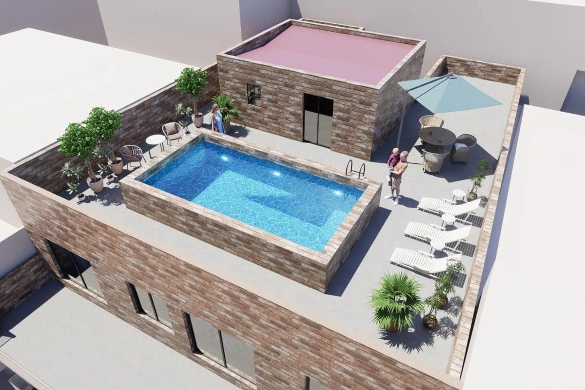 Modern Apartments with Rooftop Pool Just 250 Metres from Acequion Beach